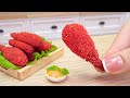 So HOT Miniature Cheetos Fried Chicken Wings Recipe | Tiny Chicken Wings made by Miniature Cooking