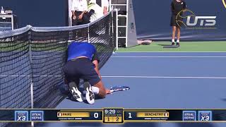 UTS1: Benoit Paire rolls himself in the net