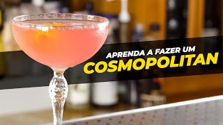 Cosmopolitan - Coquetel Clássico das CELEBRIDADES DE HOLLYWOOD | Bartender Store