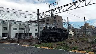 真岡鐵道SL C12 66OM構内試運転 Part2