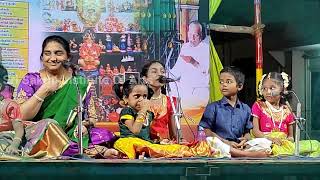 Sri Sakthi Institute of Arts Thiruvarur: Navarathri Golu Performance at Sri Ruthra Kaliyamman Temple