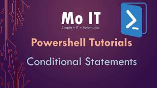 Powershell Tutorials Conditional Statements