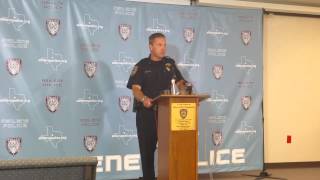 Official Abilene Police News Conference