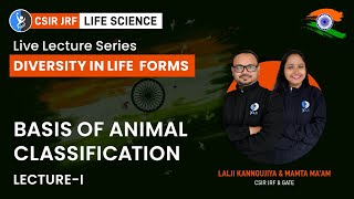 Basis of Animal Classification | Diversity in Life Forms | L-1