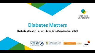 Diabetes Matters Conversation 2023