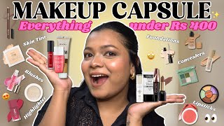 Best Budget Makeup Finds❤️✨ : Full Capsule Under ₹400!💸 |  #affordablemakeup