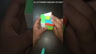Cube in a cube in a cube pattern on 3 by 3 Rubik's cube 🎯🤯😎 #support #cube #shortfeed #shorts