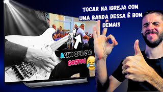 O que esse guitarrista teve A CORAGEM de fazer NA IGREJA é SURREAL