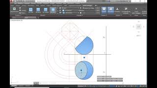 Procedimento AutoCAD - Sezione di una sfera