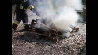 BacPac - lightweight, comfortable, portable fire suppression kit, al fire classes tackled.