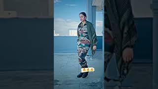 Dil ❣️ le gaya 😯 Sanam 👻 status 📸 !! Indian 🇮🇳 Army ⚔️ girl 💥 video 📸 !! #short #armygirl #army