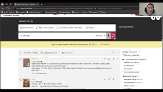 ASU One Search Tutorial