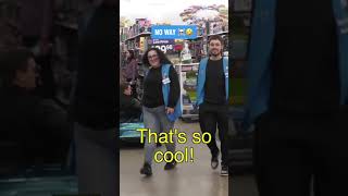 Bro drove a toy car through Walmart(Via @Marco D’Alessandro)#shorts