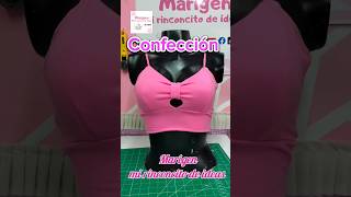 Confección de Croptop Especial para Principiantes #moda #costurar #diy #costurera #tutorial #sew