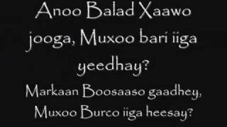 Balad Xaawo: Abshir ft. Arr