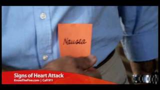 Know the Five Signs of Heart Attack