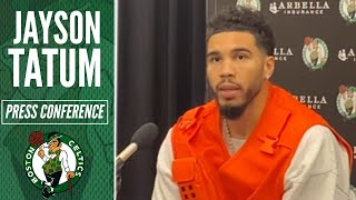 Jayson Tatum On Robert Williams: "We'll be that much better of a team" when he returns | BOS vs NYK