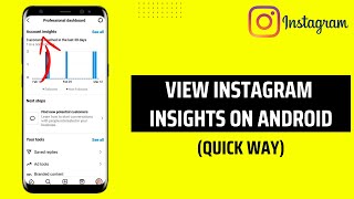 How To View Instagram Insights On Android