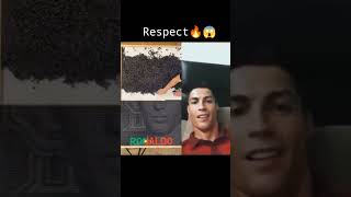 cristiano Ronaldo 🥶 reacts #respect #shotfeed #feedshorts #CR7