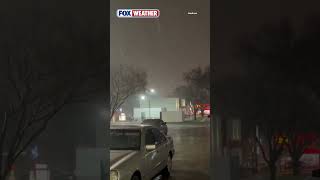 CHECK IT OUT ⚡️: Insane Video Footage Shows A Lightning Strike Causing A Power Outage In Texas