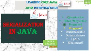 Demo- Transient and Static fields || Serialization In Java #4 || Core Java Tutorial