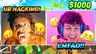 NRG Ronaldo Makes iShowSpeed RAGE During $1000 Wager 😂