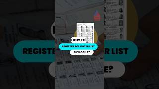 ഫോൺ വഴി വോട്ടർ പട്ടികയിൽ എങ്ങനെ രജിസ്റ്റർ ചെയ്യാം? #voterlist #voterid #voterregistration #Shorts #ytshorts