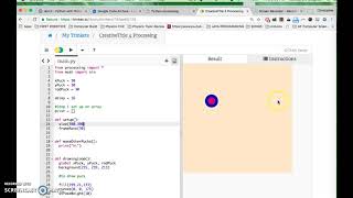 Python Processing with Trinket