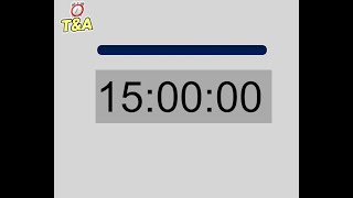 Alarm after 15minute.Alarm every 15minute.15분 마다 알림