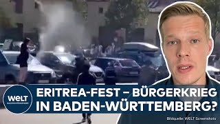 STUTTGART: Bürgerkrieg in Baden-Württemberg? Eskalation bei Eritrea-Festival – über 200 Festnahmen