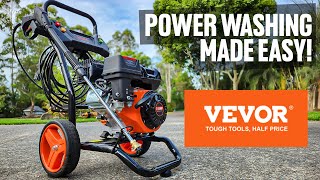 VEVOR 3600psi 7HP Petrol High Pressure Washer // What you want to see!!