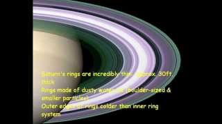Saturn:  Closest Encounter To Date (Cassini-Huygens Mission)
