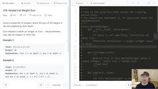 339. Nested List Weight Sum - English Version