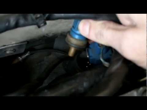 98 Audi A4 Coolant Temperature Sensor Location & Removal 98 Audi A4 Coolant Temperature Sensor Location & Removal