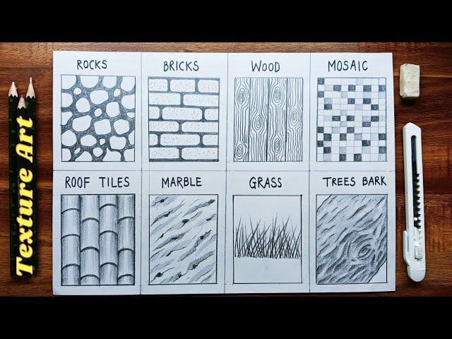 Texture Drawing Ideas