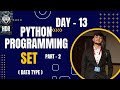 Python Set ( PART - 2 )@HDR_Programming