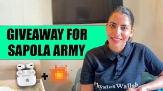 EXCLUSIVE GIFTS🎁 For Sapola Army🤩 || By Samapti Mam