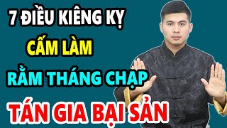 7 Điều KIÊNG KỴ TRƯỚC CỬA NHÀ Rằm Tháng Chạp Tuyệt Đối Tránh Kẻo TÁN GIA BẠI SẢN, VỠ NỢ TRẮNG TAY