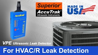 AccuTrak VPE Ultrasonic Leak Detector for HVAC/R Leak Detection