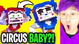 CIRCUS BABY'S TWIN SISTER ANIMATION!? (LANKYBOX REACTION!)