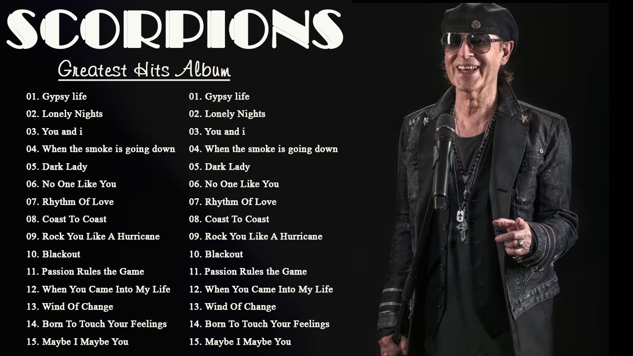 Scorpions Gold Greatest Hits Album | Best Of Scorpions | Scorpions ...