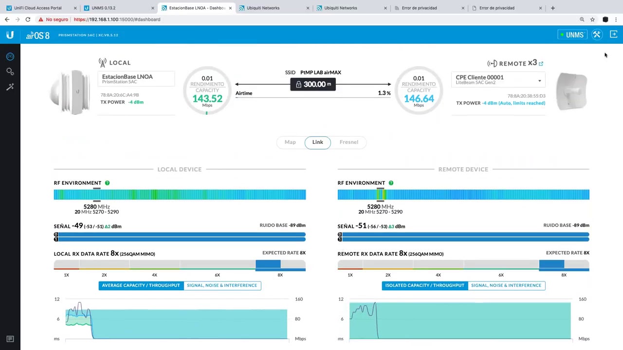 Ubiquiti “Revisando Un Enlace AirMAX AC PtMP, Configuración' - YouTube