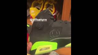 #RichTheKid shows off one of #Offset’s sneaker closets