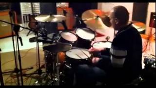 Grzegorz Grzyb drum solo in Rolling Tapes studio