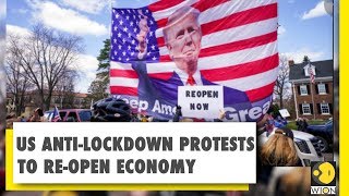 Anti-lockdown protests in US | Protestors call lockdown a 'tyranny' | US coronavirus lockdown