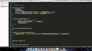 HTML5 Game Development Tutorial 21 Automated enemy spawning Part 3