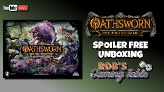 Oathsworn: Into the Deepwood Spoiler Free Unboxing