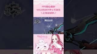 【VALORANT】FPS初心者の…ぽか！　#Shorts