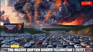 Terrifying Today! 2nd Massive Erupts Norris Geyser Basin  in yellowstone! USGS High Alert Shocking