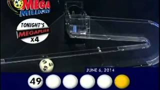 2014 06 06 Mega Millions Numbers and draw results